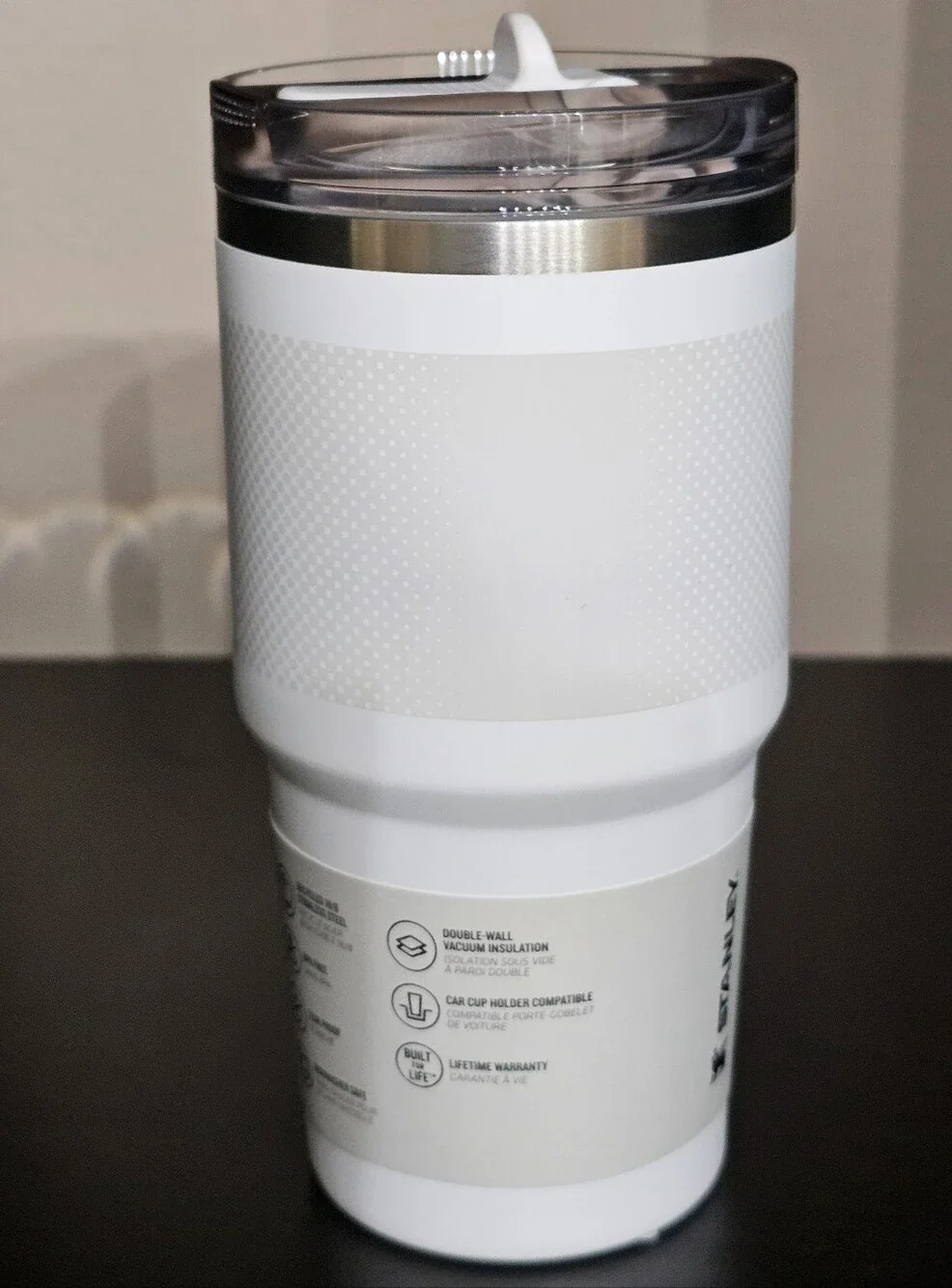 $35 Stanley 20oz Quencher ProTour Flip Straw Tumbler In Frost Fade - NWT - Picture 5 of 7